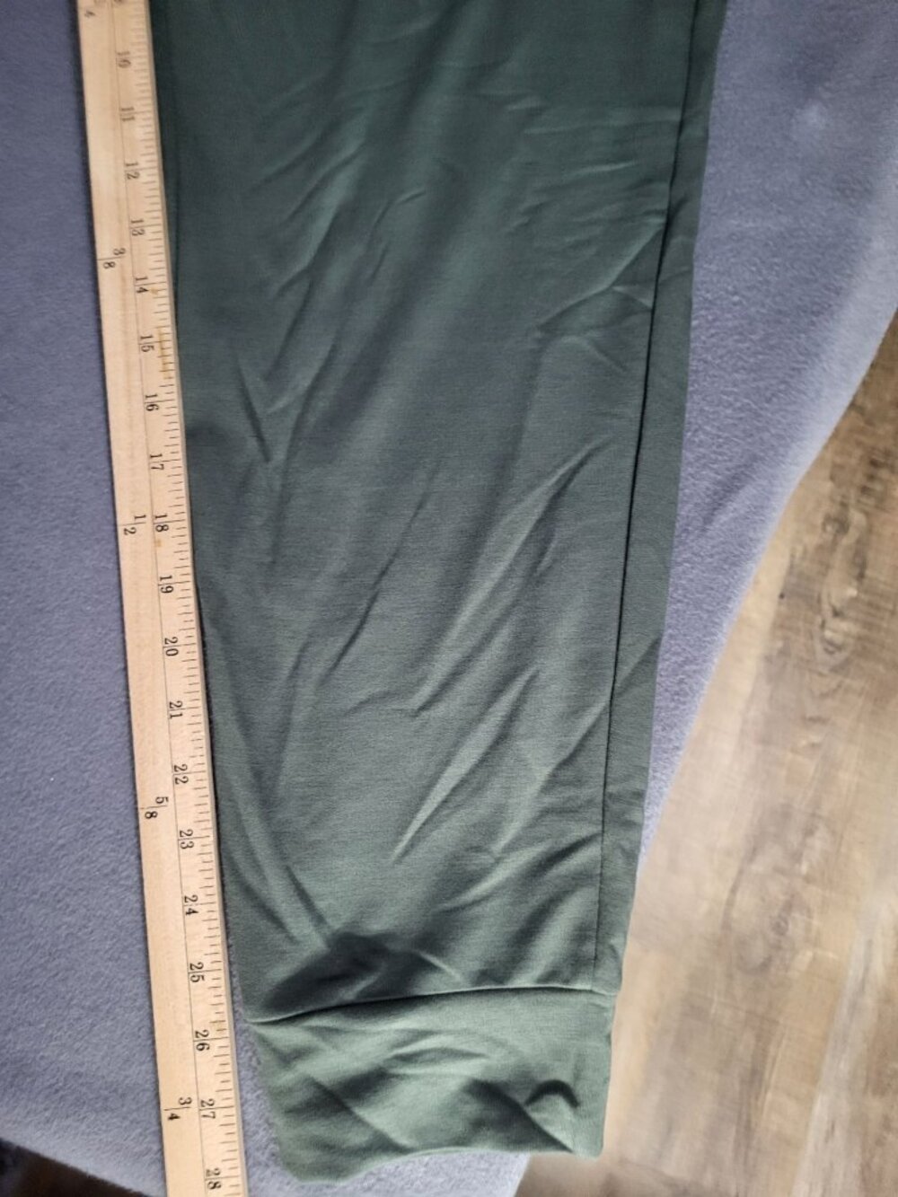 Eddie Bauer Lounge Women's XL Jogger Pants Black Green Lot of 2 Pull On Casual - Picture 7 of 7